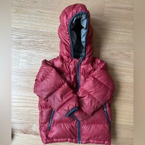 Kids Red Puffer Jacket hi loft 3t
